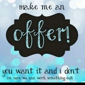 Make me offers,cleaning out closet!